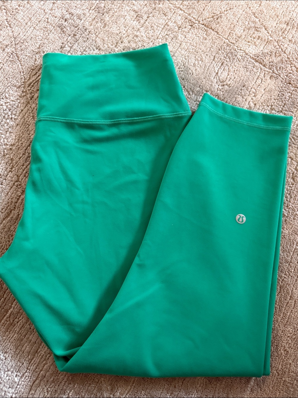 lululemon athletica Green Leggings sz 14 EUC